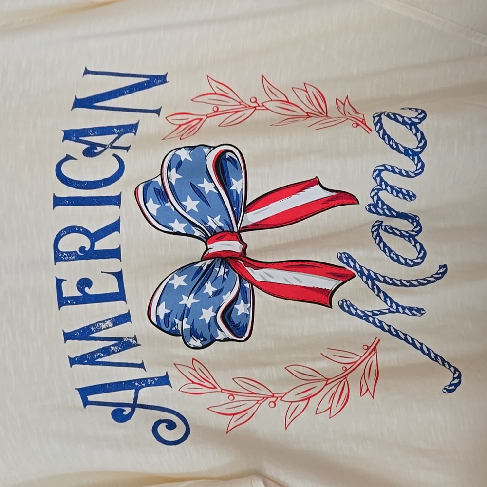 NWT Simply Southern American MAMA Oversized T-shirt - Picture 3 of 5